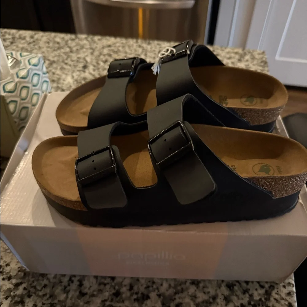 Birkenstock Papillio By Birkenstock Arizona Platform Slide Sandal - Women's - Picture 7 of 9